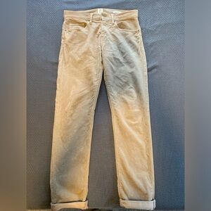 Light Gray Corduroy Pants